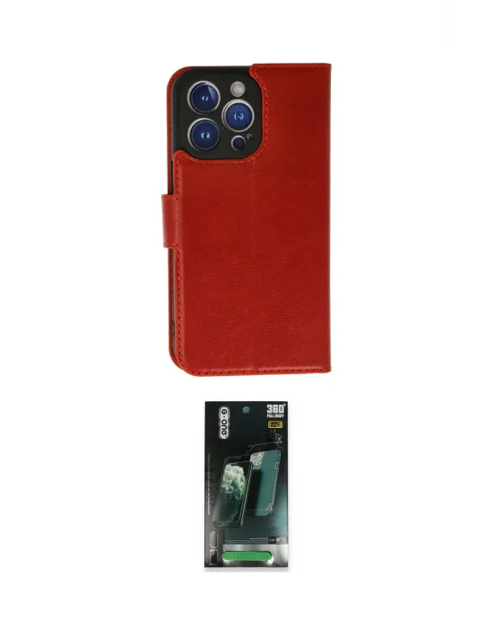 ieg™ iPhone 11 Pro Max Kılıf Siluet Işık Serisi - Şeffaf 360 Full Body Arka Koruyucu