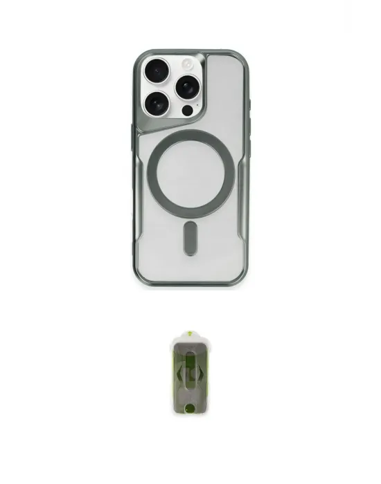 ieg™ iPhone 11 Pro Max Kılıf Yadigar Klasik Özel Seri - Siyah Joko Magic 5D Hayalet Cam