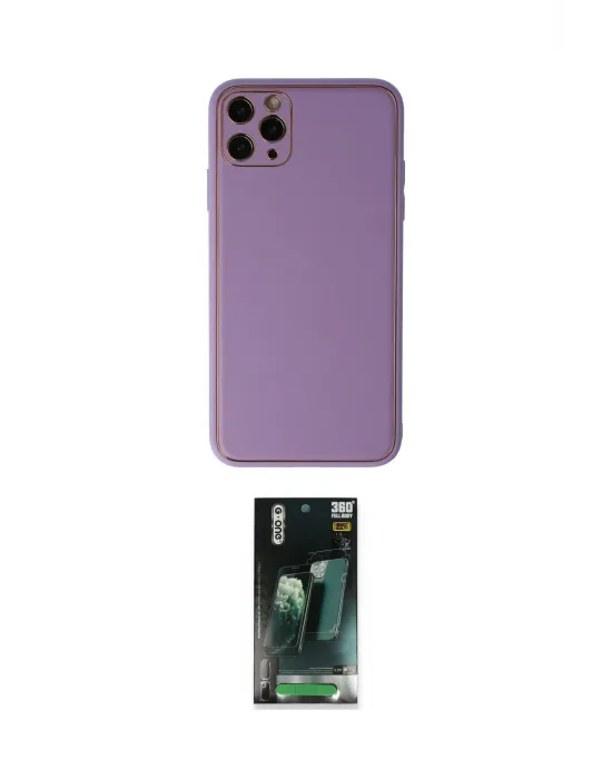 ieg™ iPhone 11 Pro Max Kılıf Yadigar Klasik - Şeffaf 360 Full Body Arka Koruyucu