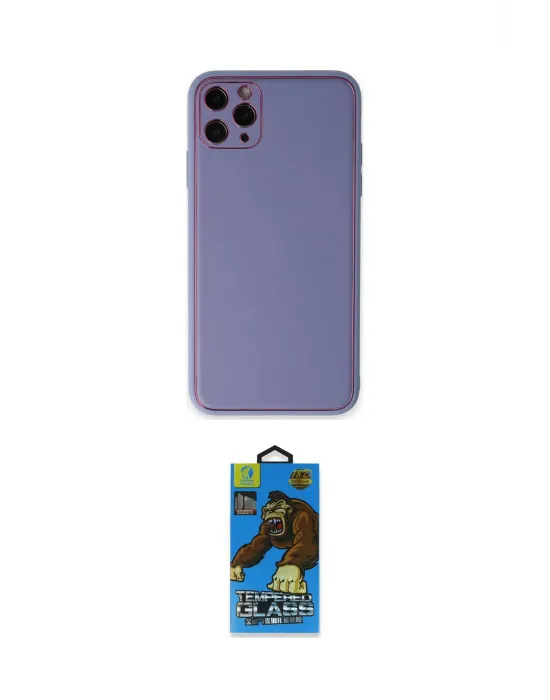 ieg™ iPhone 11 Pro Max Kılıf Yadigar Klasik - Siyah 18D Cam Ekran Koruyucu