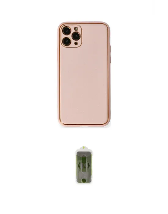ieg™ iPhone 11 Pro Max Kılıf Yadigar Klasik - Siyah Joko Magic 5D Hayalet Cam