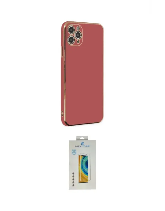 ieg™ iPhone 11 Pro Max Kılıf Yankı Serisi - Siyah Polymer Nano Ekran Koruyucu