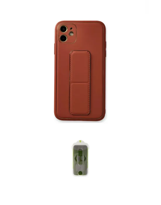 ieg™ iPhone 12 Kılıf Akış Doku - Siyah Joko Magic 5D Hayalet Cam