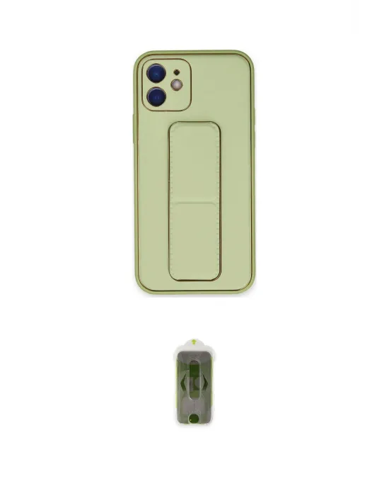 ieg™ iPhone 12 Kılıf Akış Doku - Siyah Joko Magic 5D Hayalet Cam