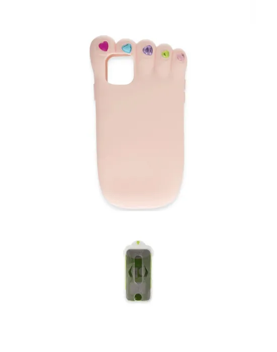 ieg™ iPhone 12 Kılıf Akış Yansıma - Siyah Joko Magic 5D Hayalet Cam