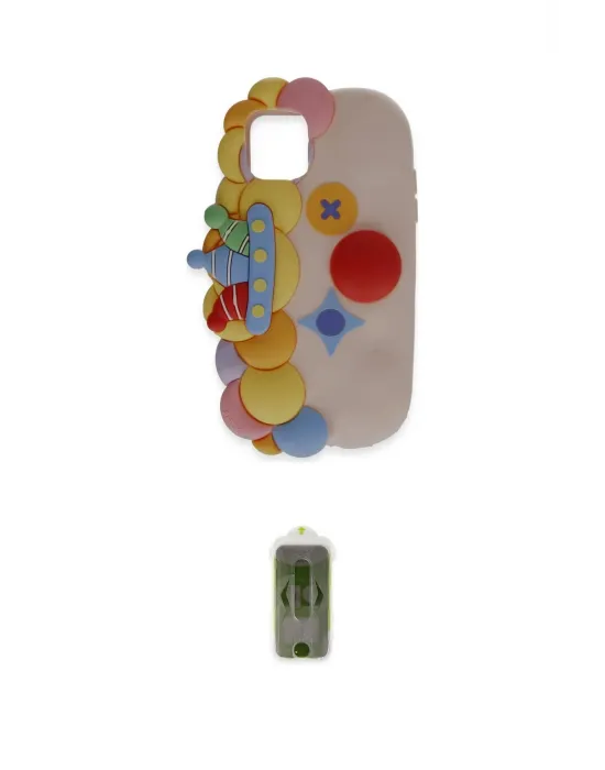 ieg™ iPhone 12 Kılıf Akış Yansıma - Siyah Joko Magic 5D Hayalet Cam