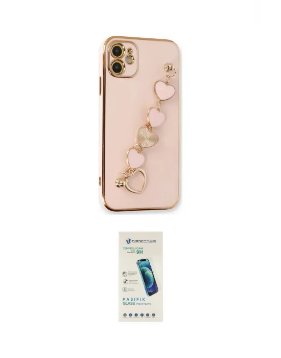 ieg™ iPhone 12 Kılıf Nova Işık Prime - Şeffaf Pasifik Cam Ekran Koruyucu