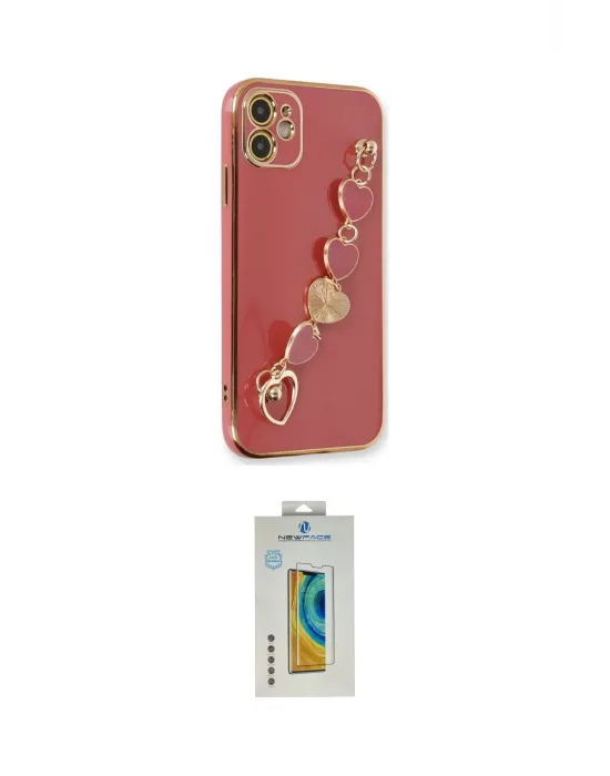 ieg™ iPhone 12 Kılıf Nova Işık Prime - Siyah Polymer Nano Ekran Koruyucu