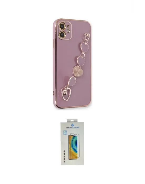 ieg™ iPhone 12 Kılıf Nova Işık Prime - Siyah Polymer Nano Ekran Koruyucu