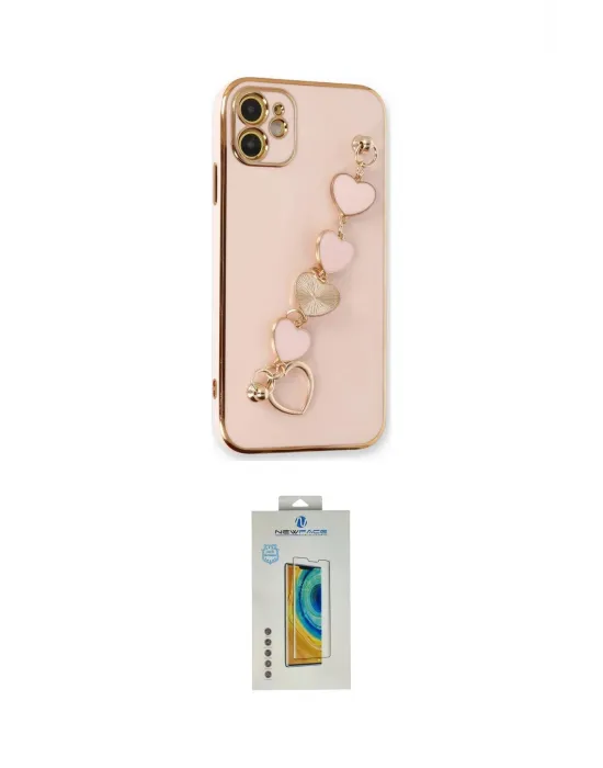 ieg™ iPhone 12 Kılıf Nova Işık Prime - Siyah Polymer Nano Ekran Koruyucu