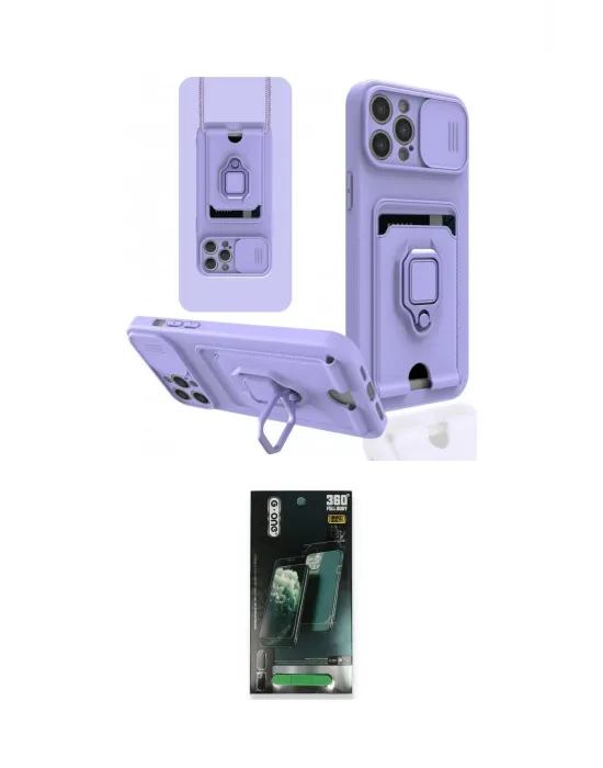ieg™ iPhone 12 Pro Kılıf Vadi Form Prime - Şeffaf 360 Full Body Arka Koruyucu