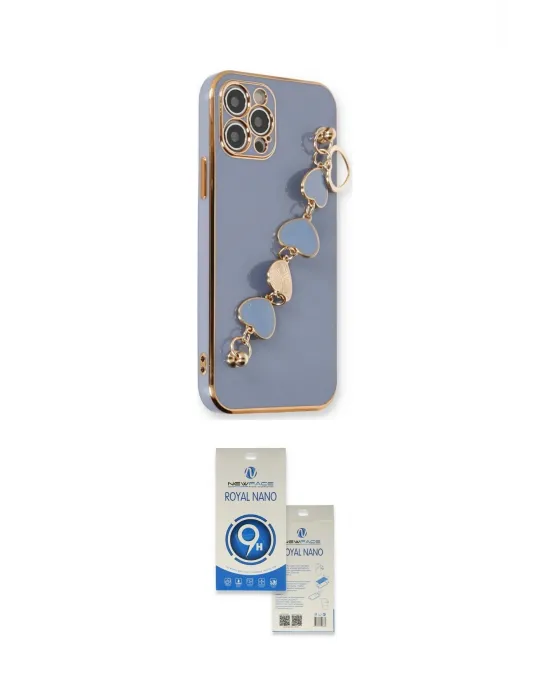 ieg™ iPhone 12 Pro Max Kılıf Nova Işık Prime - Şeffaf Royal Nano Ekran Koruyucu