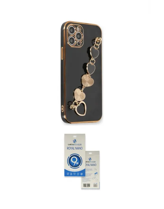 ieg™ iPhone 12 Pro Max Kılıf Nova Işık Prime - Şeffaf Royal Nano Ekran Koruyucu