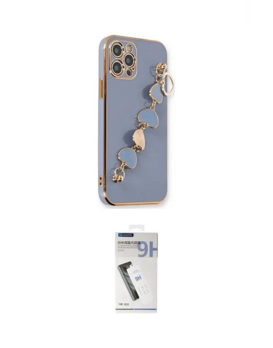 ieg™ iPhone 12 Pro Max Kılıf Nova Işık Prime - Şeffaf Uv Polymer Nano Ekran Koruyucu