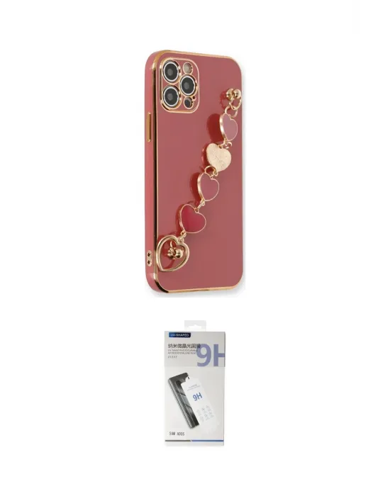 ieg™ iPhone 12 Pro Max Kılıf Nova Işık Prime - Şeffaf Uv Polymer Nano Ekran Koruyucu