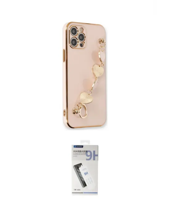 ieg™ iPhone 12 Pro Max Kılıf Nova Işık Prime - Şeffaf Uv Polymer Nano Ekran Koruyucu