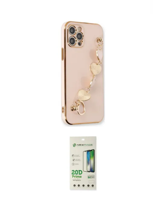 ieg™ iPhone 12 Pro Max Kılıf Nova Işık Prime - Siyah 20D Premium Cam Ekran Koruyucu