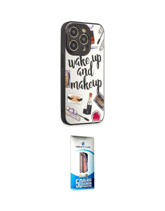 ieg™ iPhone 12 Pro Max Kılıf Odak Klasik Serisi - Siyah 5D Eko Cam Ekran Koruyucu