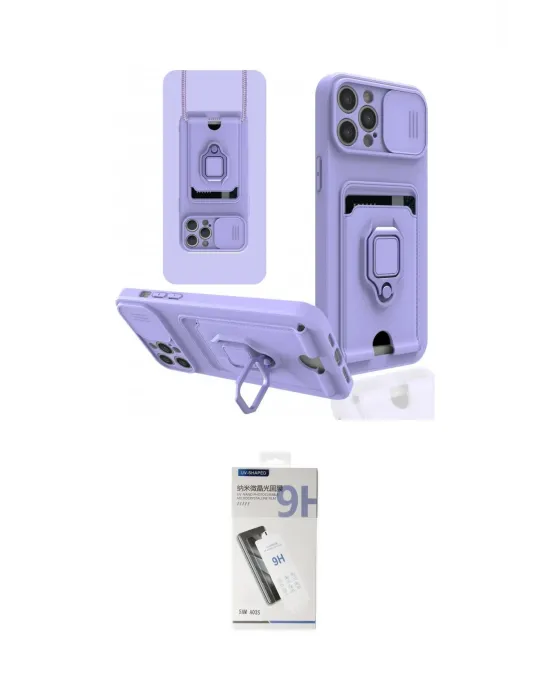 ieg™ iPhone 12 Pro Max Kılıf Vadi Form Prime - Şeffaf Uv Polymer Nano Ekran Koruyucu