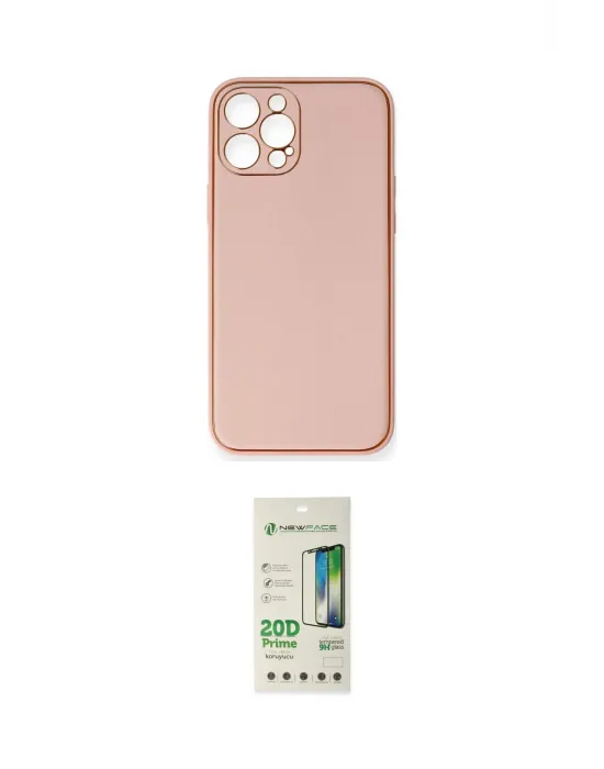 ieg™ iPhone 12 Pro Max Kılıf Yadigar Klasik - Siyah 20D Premium Cam Ekran Koruyucu