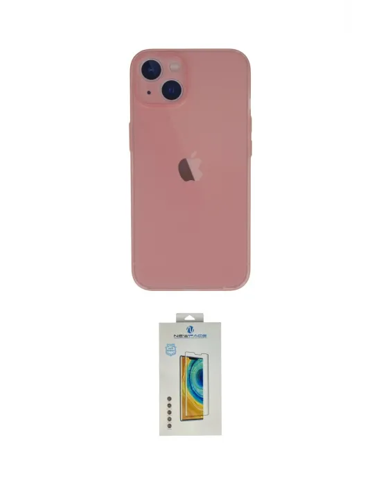 ieg™ iPhone 13 Mini Kılıf Yadigar Yansıma Serisi - Siyah Polymer Nano Ekran Koruyucu