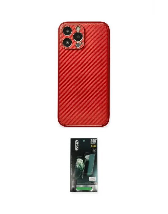 ieg™ iPhone 13 Pro Kılıf Ahenk Işık - Şeffaf 360 Full Body Arka Koruyucu