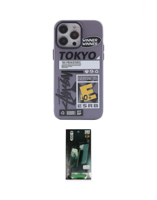 ieg™ iPhone 13 Pro Kılıf Zirve Form Özel Seri - Şeffaf 360 Full Body Arka Koruyucu