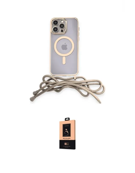 ieg™ iPhone 13 Pro Max Kılıf Eksen Özel Seri - Şeffaf Maxco Cam Ekran Koruyucu