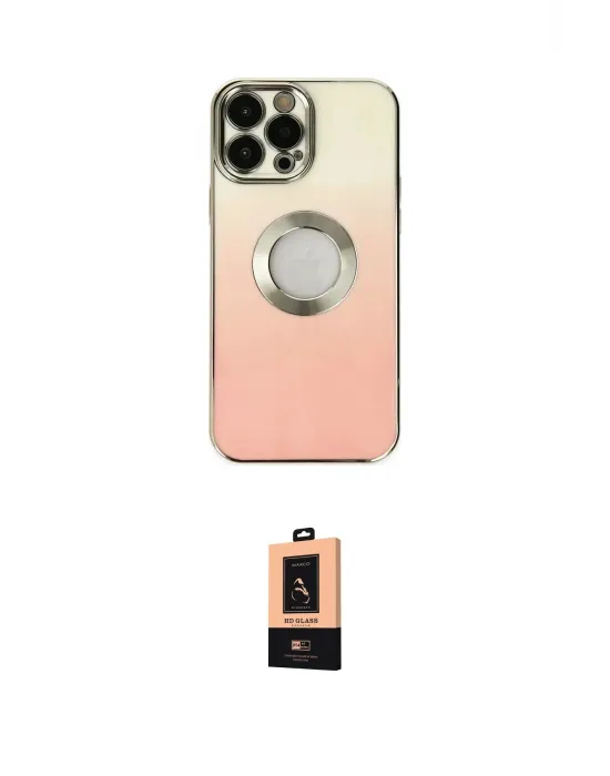 ieg™ iPhone 13 Pro Max Kılıf Kutup Yansıma Özel Seri - Şeffaf Maxco Cam Ekran Koruyucu