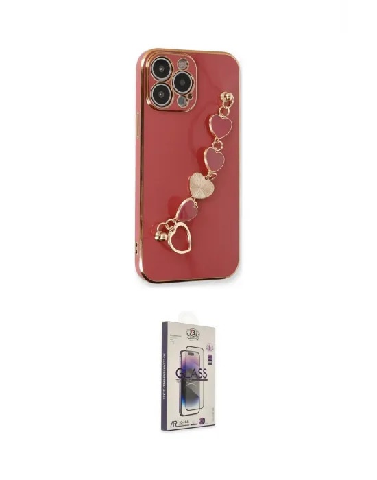 ieg™ iPhone 13 Pro Max Kılıf Nova Işık Prime - Siyah Bilvis 3D Cam Ekran Koruyucu