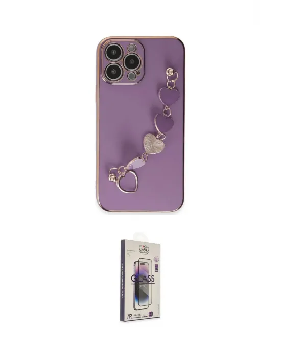ieg™ iPhone 13 Pro Max Kılıf Nova Işık Prime - Siyah Bilvis 3D Cam Ekran Koruyucu