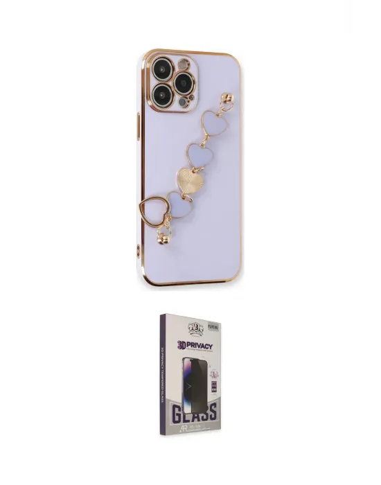 ieg™ iPhone 13 Pro Max Kılıf Nova Işık Prime - Siyah Bilvis Hayalet Cam Ekran Koruyucu