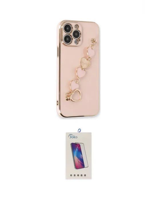ieg™ iPhone 13 Pro Max Kılıf Nova Işık Prime - Siyah Joko 5D Cam
