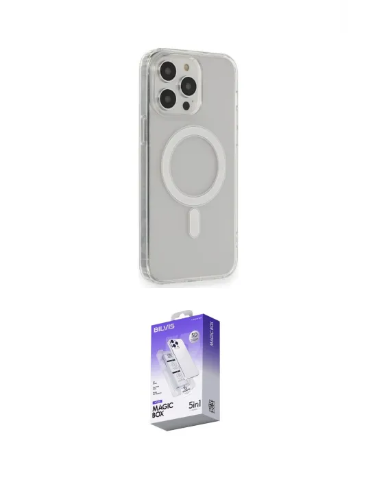 ieg™ iPhone 13 Pro Max Kılıf Pusula Çizgi Koleksiyonu - Siyah Bilvis 5in1 3D Magic Cam Ekran Koruyucu