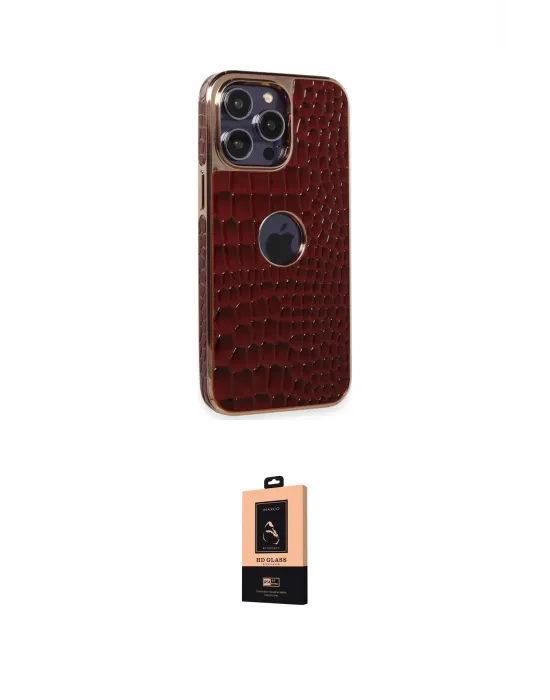 ieg™ iPhone 13 Pro Max Kılıf Ufuk Form Prime - Şeffaf Maxco Cam Ekran Koruyucu