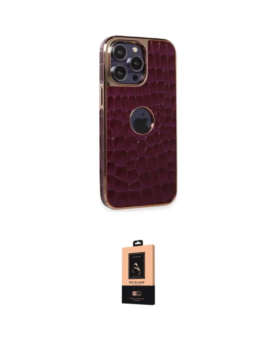 ieg™ iPhone 13 Pro Max Kılıf Ufuk Form Prime - Şeffaf Maxco Cam Ekran Koruyucu