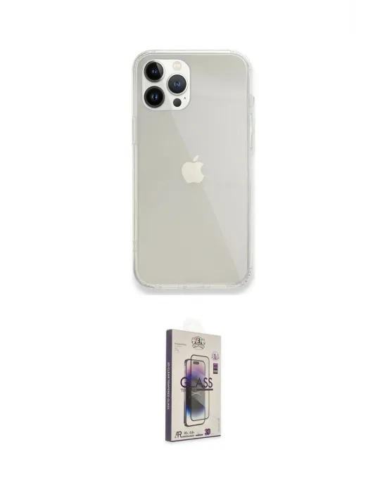 ieg™ iPhone 13 Pro Max Kılıf Vadi Asil Prime - Siyah Bilvis 3D Cam Ekran Koruyucu