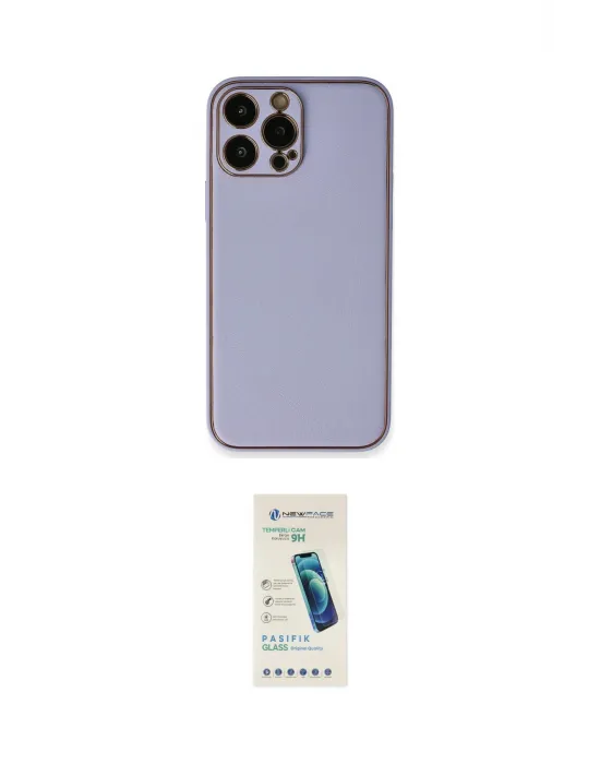 ieg™ iPhone 13 Pro Max Kılıf Yadigar Klasik - Şeffaf Pasifik Cam Ekran Koruyucu