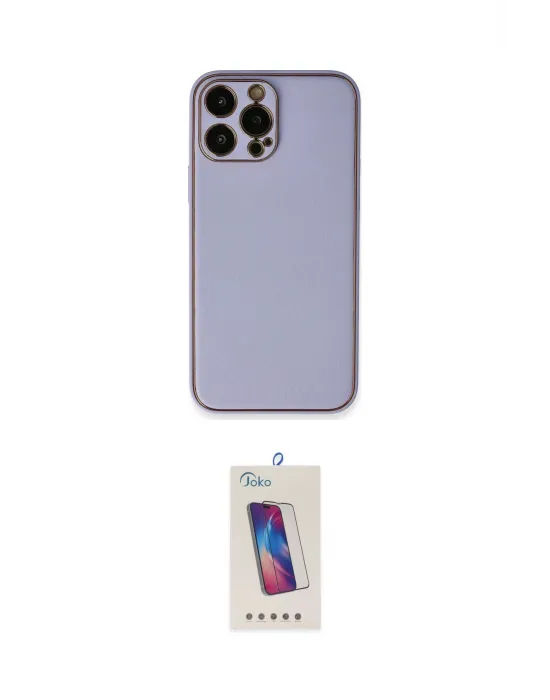 ieg™ iPhone 13 Pro Max Kılıf Yadigar Klasik - Siyah Joko 5D Cam