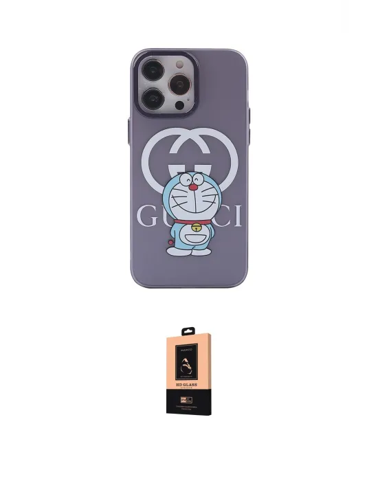 ieg™ iPhone 13 Pro Max Kılıf Zirve Form Özel Seri - Şeffaf Maxco Cam Ekran Koruyucu