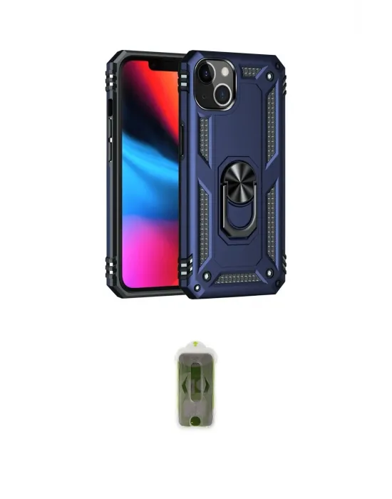 ieg™ iPhone 14 Kılıf Ahenk Klasik Koleksiyonu - Siyah Joko Magic 5D Hayalet Cam