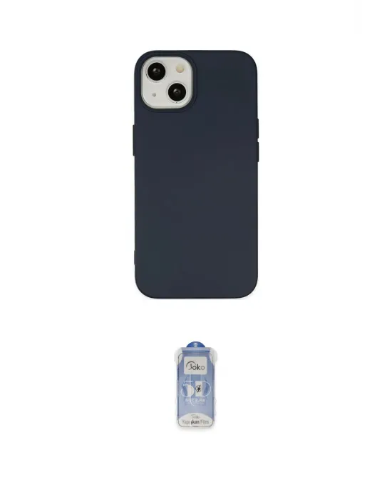 ieg™ iPhone 14 Kılıf Ahenk Serisi - Siyah Joko Magic 5D Cam