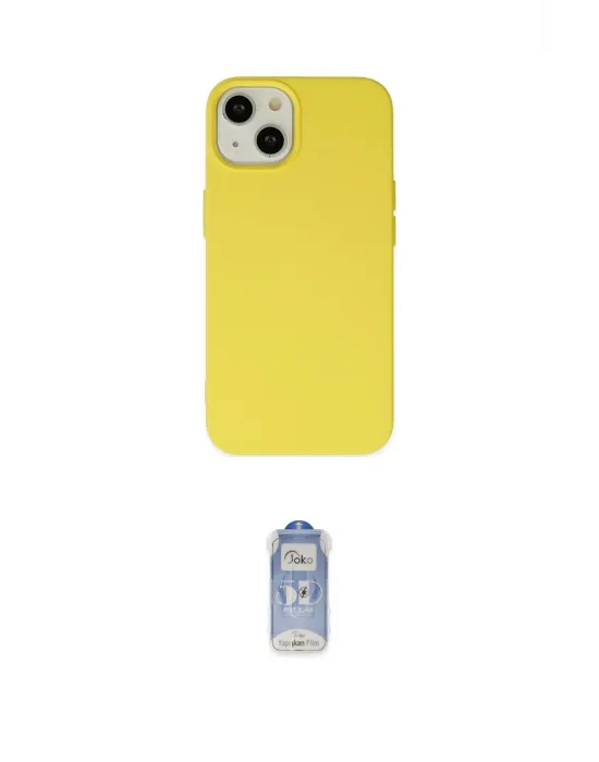 ieg™ iPhone 14 Kılıf Ahenk Serisi - Siyah Joko Magic 5D Cam