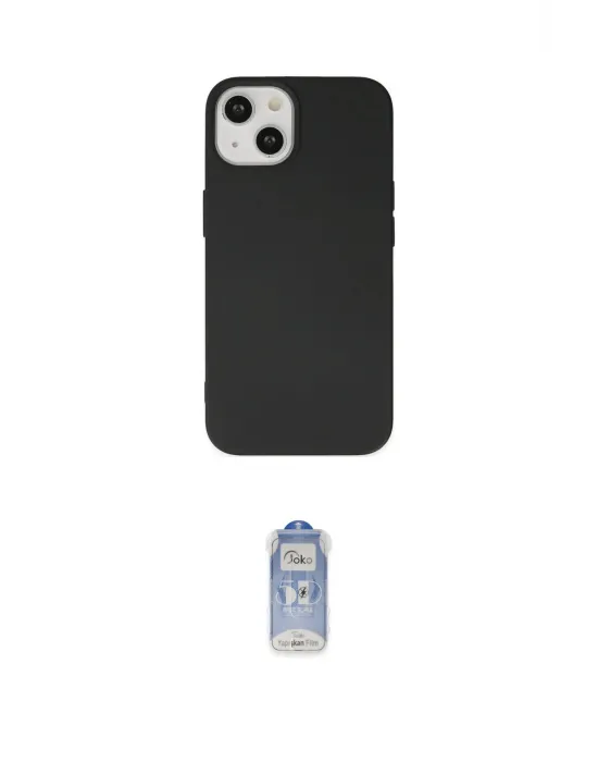 ieg™ iPhone 14 Kılıf Ahenk Serisi - Siyah Joko Magic 5D Cam