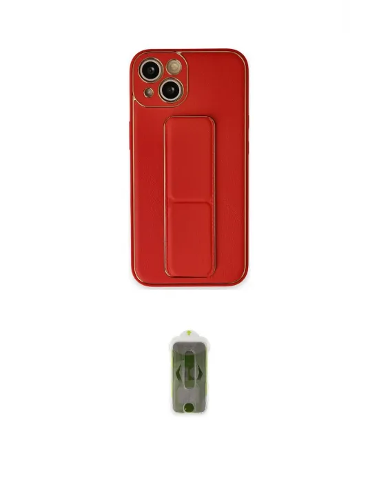 ieg™ iPhone 14 Kılıf Akış Doku - Siyah Joko Magic 5D Hayalet Cam