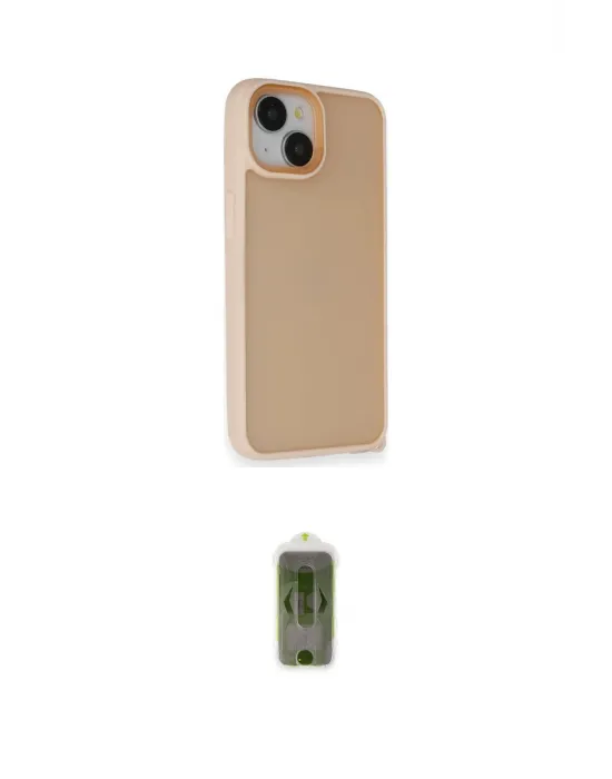 ieg™ iPhone 14 Kılıf Atlas Form - Siyah Joko Magic 5D Hayalet Cam