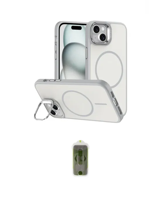 ieg™ iPhone 14 Kılıf Çekirdek Klasik - Siyah Joko Magic 5D Hayalet Cam