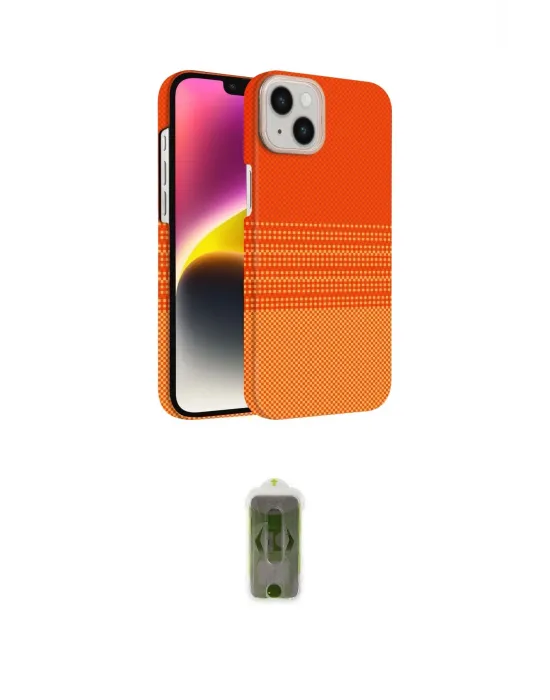 ieg™ iPhone 14 Kılıf Doruk Serisi - Siyah Joko Magic 5D Hayalet Cam