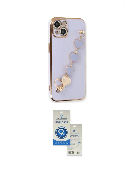ieg™ iPhone 14 Kılıf Nova Işık Prime - Şeffaf Royal Nano Ekran Koruyucu