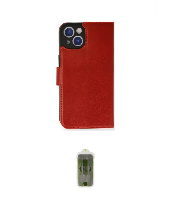ieg™ iPhone 14 Kılıf Siluet Işık Serisi - Siyah Joko Magic 5D Hayalet Cam